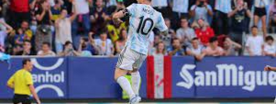 Argentina slog Estland med 5-0
