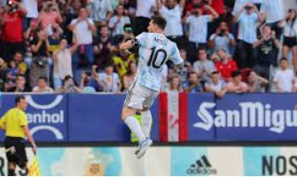 Argentina slog Estland med 5-0