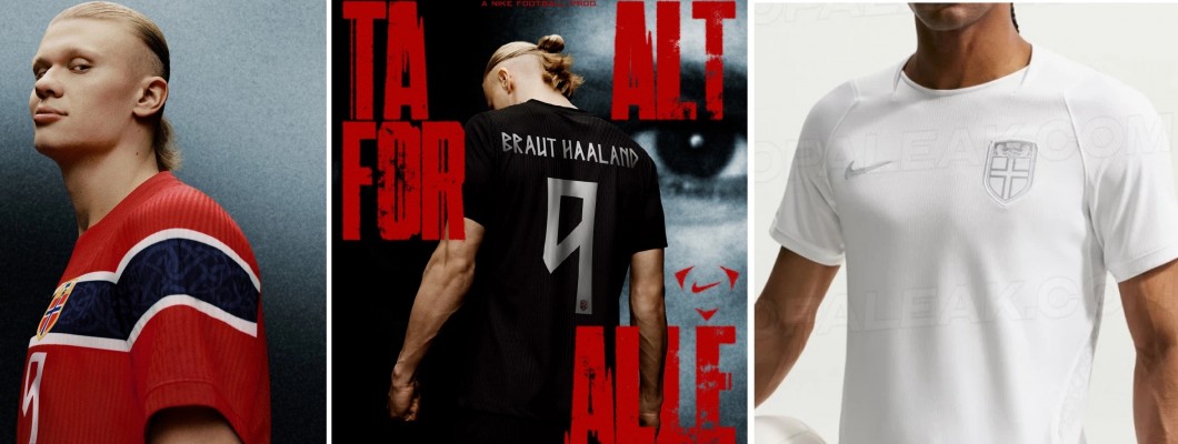 Bortatröjan bröt ny mark genom att vara helt svart