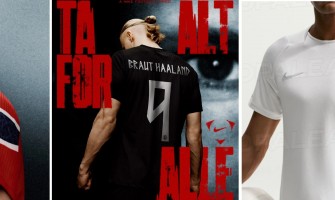 Bortatröjan bröt ny mark genom att vara helt svart