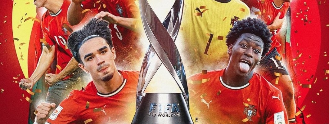 Ett nytt rekord! Portugals U17-lag vinner sin första titel