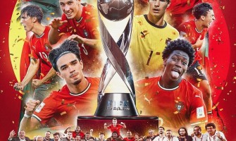 Ett nytt rekord! Portugals U17-lag vinner sin första titel