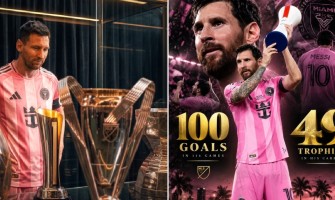 Messi blev Miamis främsta framspelare och främsta målskytt