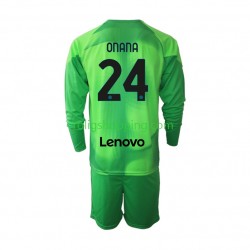 Fotbollströja Inter Milan Andre Onana 24 Målvakt Barn Tredjeställ 2022-2023 Lång ärm