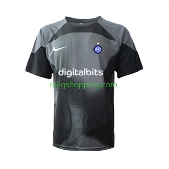 Fotbollströja Inter Milan Målvakt Män Hemmaställ 2022-2023 Kort ärm