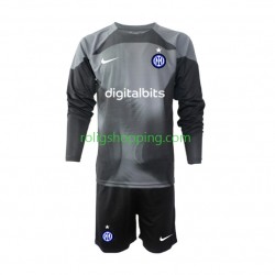 Fotbollströja Inter Milan Målvakt Barn Hemmaställ 2022-2023 Lång ärm