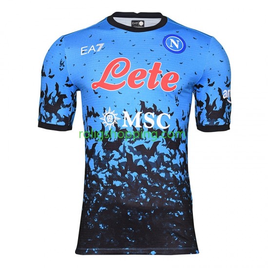 Fotbollströja SSC Napoli Halloween Män Hemmaställ 2022-2023 Kort ärm