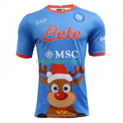 Fotbollströja SSC Napoli Xmas Män Hemmaställ 2022-2023 Kort ärm