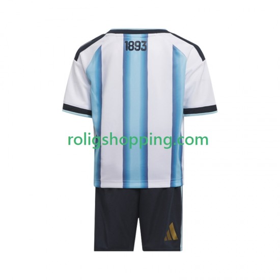 Fotbollströja Argentina Barn Hemmaställ World Cup 2026 Kort ärm