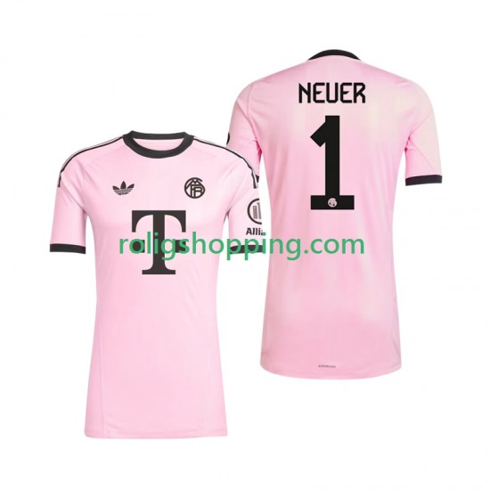 Fotbollströja FC Bayern München Manuel Neuer 1 UCL Målvakt Män Tredjeställ 2025-2026 Kort ärm