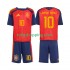 Fotbollströja Spanien Lamine Yamal 10 Barn Hemmaställ World Cup 2026 Kort ärm