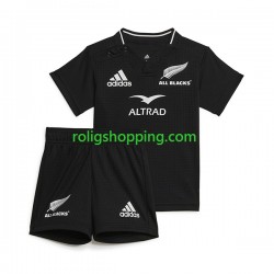 Rugbytröjor ALL BLACKS Barn Hemmaställ 2023 Kort ärm