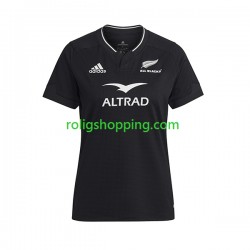 Rugbytröjor ALL BLACKS Kvinnor Hemmaställ 2023 Kort ärm