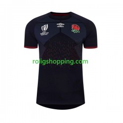 Rugbytröjor England Män Bortaställ RWC 2023 Kort ärm
