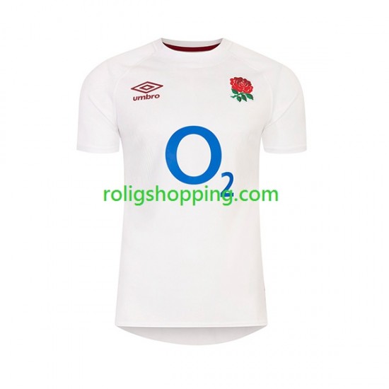 Rugbytröjor England Män Hemmaställ 2024 Kort ärm