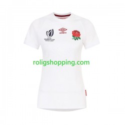 Rugbytröjor England Kvinnor Hemmaställ RWC 2023 Kort ärm