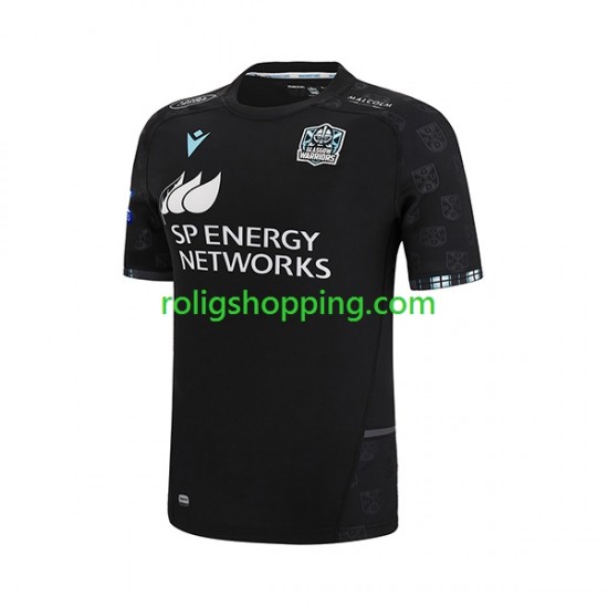 Rugbytröjor Glasgow Warriors Män Hemmaställ 2023 Kort ärm