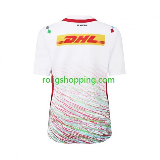 Rugbytröjor Harlequins Män Bortaställ 2024 Kort ärm