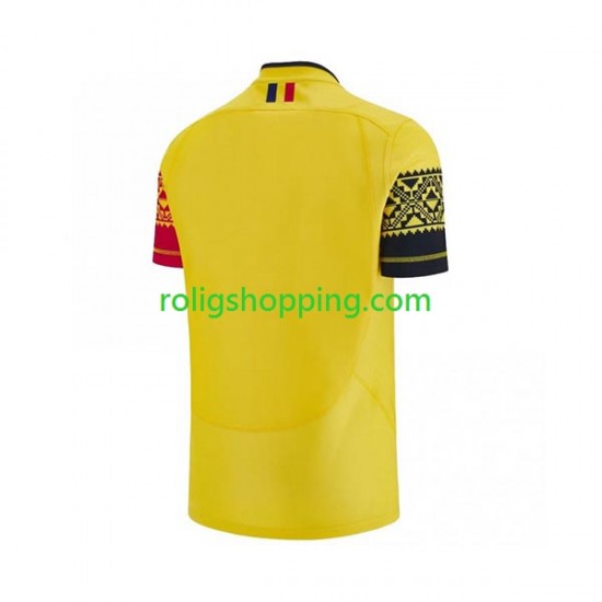 Rugbytröjor ROUMANIE Män Hemmaställ RWC 2023 Kort ärm