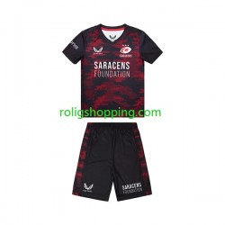 Rugbytröjor Saracens Barn Hemmaställ 2023 Kort ärm
