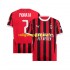 Fotbollströja AC Milan UCL Font MORATA 7 Män Hemmaställ 2024-2025 Kort ärm