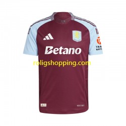 Fotbollströja Aston Villa Män Hemmaställ 2024-2025 Kort ärm