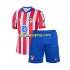 Fotbollströja Atlético Madrid Barn Hemmaställ 2024-2025 Kort ärm