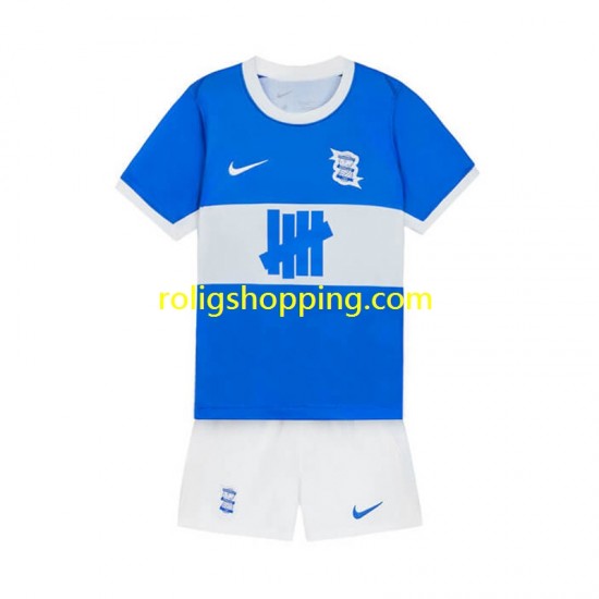 Fotbollströja Birmingham City Barn Hemmaställ 2024-2025 Kort ärm