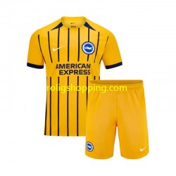 Fotbollströja Brighton Hove Albion Barn Bortaställ 2024-2025 Kort ärm