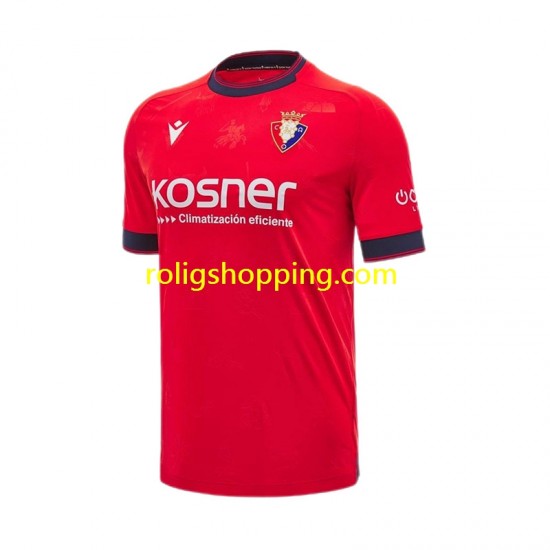 Fotbollströja CA Osasuna Män Hemmaställ 2024-2025 Kort ärm
