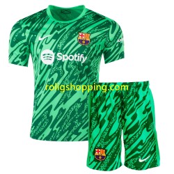 Fotbollströja FC Barcelona Målvakt Barn Hemmaställ 2024-2025 Kort ärm