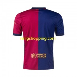 Fotbollströja FC Barcelona Män Hemmaställ 2024-2025 Kort ärm