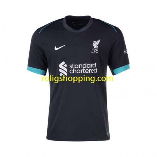 Fotbollströja Liverpool Män Bortaställ 2024-2025 Kort ärm