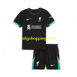 Fotbollströja Liverpool Barn Bortaställ 2024-2025 Kort ärm