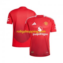Fotbollströja Manchester United Män Hemmaställ 2024-2025 Kort ärm