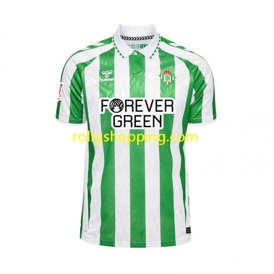 Fotbollströja Real Betis Män Hemmaställ 2024-2025 Kort ärm