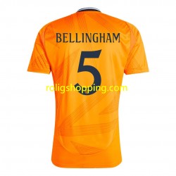 Fotbollströja Real Madrid BELLINGHAM 5 Män Bortaställ 2024-2025 Kort ärm