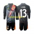 Fotbollströja Real Madrid Andriy Lunin 13 Målvakt Barn Bortaställ 2024-2025 Lång ärm