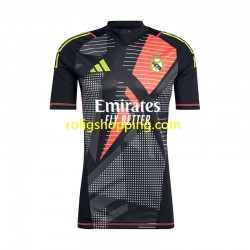 Fotbollströja Real Madrid Målvakt Män Bortaställ 2024-2025 Kort ärm