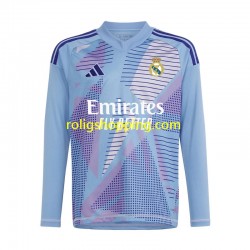 Fotbollströja Real Madrid Målvakt Män Hemmaställ 2024-2025 Lång ärm