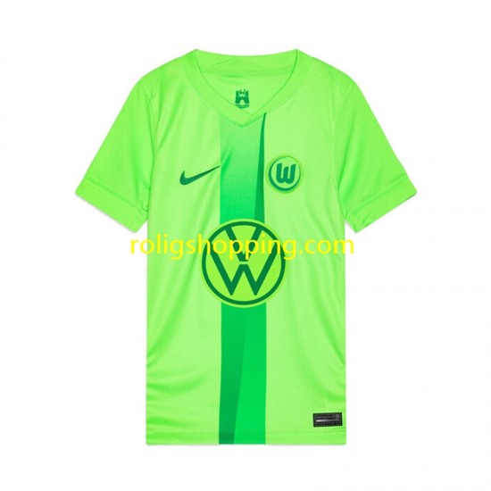 Fotbollströja VfL Wolfsburg Män Hemmaställ 2024-2025 Kort ärm