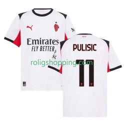Fotbollströja AC Milan Christian Pulisic 11 Män Bortaställ 2025-2026 Kort ärm