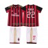 Fotbollströja AC Milan KAKA 22 2013 2014 Retro Barn Hemmaställ Kort ärm