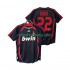 Fotbollströja AC Milan KAKA 22 2007 Retro Män Tredjeställ 2006 Kort ärm