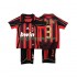 Fotbollströja AC Milan MALDINI 3 2007 Retro Barn Hemmaställ 2006 Kort ärm