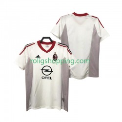 Fotbollströja AC Milan 2005 Retro Män Bortaställ 2004 Kort ärm