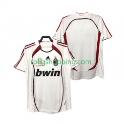 Fotbollströja AC Milan 2007 Retro Män Bortaställ 2006 Kort ärm