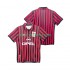 Fotbollströja AC Milan 2000 Retro Män Hemmaställ 1999 Kort ärm
