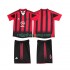 Fotbollströja AC Milan 2005 Retro Barn Hemmaställ 2004 Kort ärm