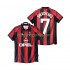 Fotbollströja AC Milan SHEVCHENKO 7 1998 Retro Män Hemmaställ 1999 Kort ärm